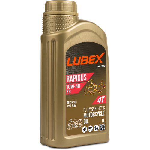L037-1341-1201 LUBEX Синт-ое мот.масло д/4-т.мотоц. RAPIDUS FS 10W-40 (1л) - 1 л L037-1341-1201 LUBEX Синт-ое мот.масло д/4-т.мотоц. RAPIDUS FS 10W-40 (1л) - 1 л