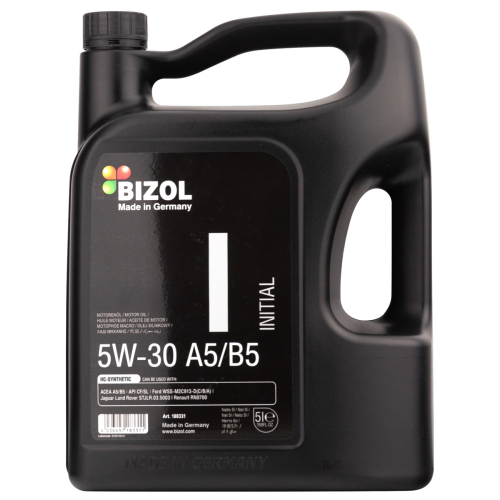 188331 BIZOL НС-синт. мот.масло Initial 5W-30 A5/B5 (5л) - 5 л 188331 BIZOL НС-синт. мот.масло Initial 5W-30 A5/B5 (5л) - 5 л