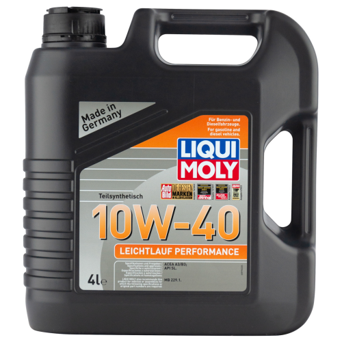 8998 LiquiMoly П/с. мот.масло Leichtlauf Performance 10W-40 SL A3/B3 (4л) - 4 л 8998 LiquiMoly П/с. мот.масло Leichtlauf Performance 10W-40 SL A3/B3 (4л) - 4 л