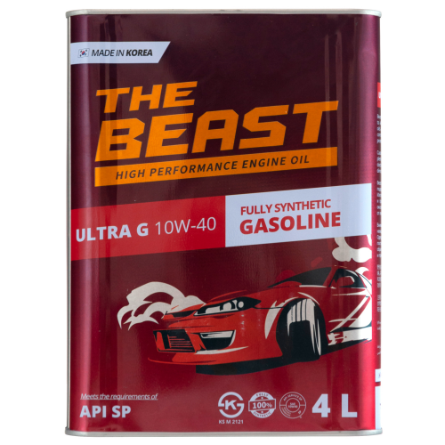 E0113L04U1 THE BEAST Синт-ое мот.масло ULTRA G 10W-40 (4л) - 4 л E0113L04U1 THE BEAST Синт-ое мот.масло ULTRA G 10W-40 (4л) - 4 л
