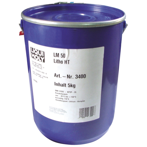 3400 LiquiMoly Высокотемп.смазка д/ступиц подшипн. LM 50 Litho HT (5кг) - 5 кг 3400 LiquiMoly Высокотемп.смазка д/ступиц подшипн. LM 50 Litho HT (5кг) - 5 кг