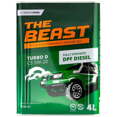 E0205L04U1 THE BEAST Синт-ое мот.масло TURBO D C5 5W-20 (4л) - 4 л E0205L04U1 THE BEAST Синт-ое мот.масло TURBO D C5 5W-20 (4л) - 4 л