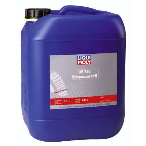 4419 LiquiMoly Cинт. компр.масло LM 750 Kompressorenoil 40 (10л) - 10 л 4419 LiquiMoly Cинт. компр.масло LM 750 Kompressorenoil 40 (10л) - 10 л