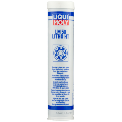 3406 LiquiMoly Высокотемп.смазка д/ступиц подшипн. LM 50 Litho HT (0,4кг) - 0,4 кг 3406 LiquiMoly Высокотемп.смазка д/ступиц подшипн. LM 50 Litho HT (0,4кг) - 0,4 кг