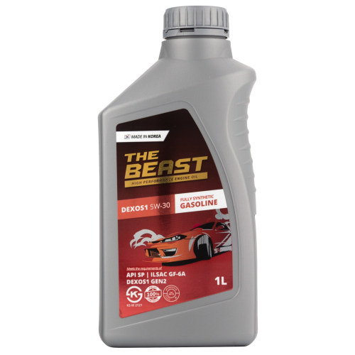 E0114L01U1 THE BEAST Синт-ое мот.масло DEXOS 1 5W-30 (1л) - 1 л E0114L01U1 THE BEAST Синт-ое мот.масло DEXOS 1 5W-30 (1л) - 1 л