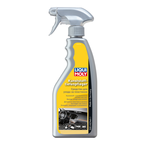 7600 LiquiMoly Ср-во д/ухода за пластиком Kunststoff-Tiefen-Pfleger (0,5л) - 0,5 л 7600 LiquiMoly Ср-во д/ухода за пластиком Kunststoff-Tiefen-Pfleger (0,5л) - 0,5 л