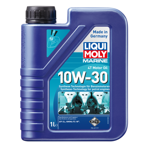 25022 LiquiMoly НС-синт. мот.масло д/лодок Marine 4T Motor Oil 10W-30 SM (1л) - 1 л 25022 LiquiMoly НС-синт. мот.масло д/лодок Marine 4T Motor Oil 10W-30 SM (1л) - 1 л