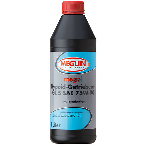 4650 Meguin Синт. тр.масло Megol Hypoid-Getriebeoel 75W-90 GL-5 (1л) - 1 л 4650 Meguin Синт. тр.масло Megol Hypoid-Getriebeoel 75W-90 GL-5 (1л) - 1 л