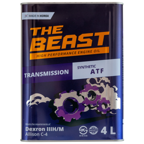 E0608L04U1 THE BEAST Синт-ое тр.масло ATF 3 (4л) - 4 л E0608L04U1 THE BEAST Синт-ое тр.масло ATF 3 (4л) - 4 л