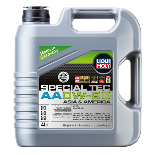 8066 LiquiMoly НС-синт. мот.масло Special Tec AA 0W-20 SP GF-6A (4л) - 4 л 8066 LiquiMoly НС-синт. мот.масло Special Tec AA 0W-20 SP GF-6A (4л) - 4 л