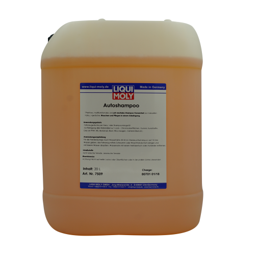 7509 LiquiMoly Автомобильный шампунь Auto-Wasch-Shampoo (20л) - 20 л 7509 LiquiMoly Автомобильный шампунь Auto-Wasch-Shampoo (20л) - 20 л