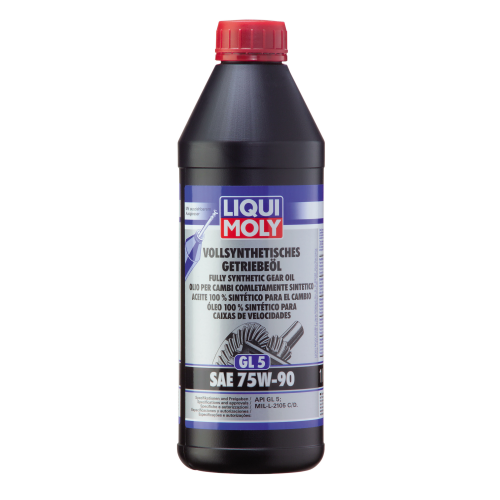 1950 LiquiMoly Синт. тр.масло Vollsynthetisches Getrieb. 75W-90 GL-5 (1л) - 1 л 1950 LiquiMoly Синт. тр.масло Vollsynthetisches Getrieb. 75W-90 GL-5 (1л) - 1 л
