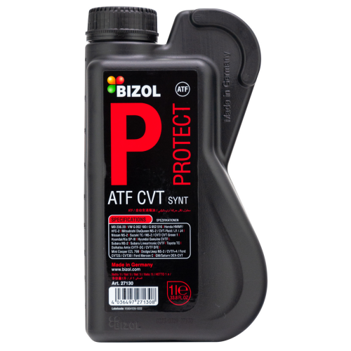 27130 BIZOL НС-синт. тр.масло д/CVT Protect ATF CVT Synt (1л) - 1 л 27130 BIZOL НС-синт. тр.масло д/CVT Protect ATF CVT Synt (1л) - 1 л