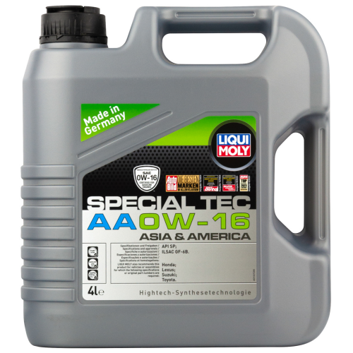 21327 LiquiMoly НС-синт. мот.масло Special Tec AA 0W-16 SP GF-6B (4л) - 4 л 21327 LiquiMoly НС-синт. мот.масло Special Tec AA 0W-16 SP GF-6B (4л) - 4 л