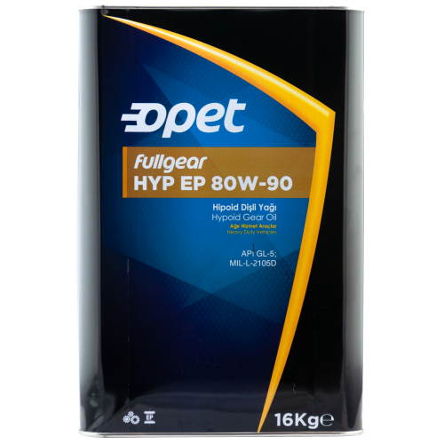 601216251 OPET Мин. тр.масло Fullgear HYP EP 80W-90 (16кг) - 17,88 кг