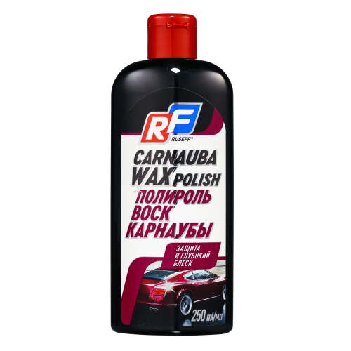 11347N RUSEFF Полироль воск карнаубы, 250 мл - 0,25 л 11347N RUSEFF Полироль воск карнаубы, 250 мл - 0,25 л