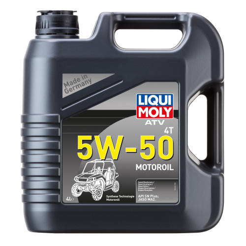 20738 LiquiMoly НС-синт. мот.масло д/4-т.мотоц. ATV 4T Motoroil 5W-50 SN Plus MA2 (4л) - 4 л 20738 LiquiMoly НС-синт. мот.масло д/4-т.мотоц. ATV 4T Motoroil 5W-50 SN Plus MA2 (4л) - 4 л