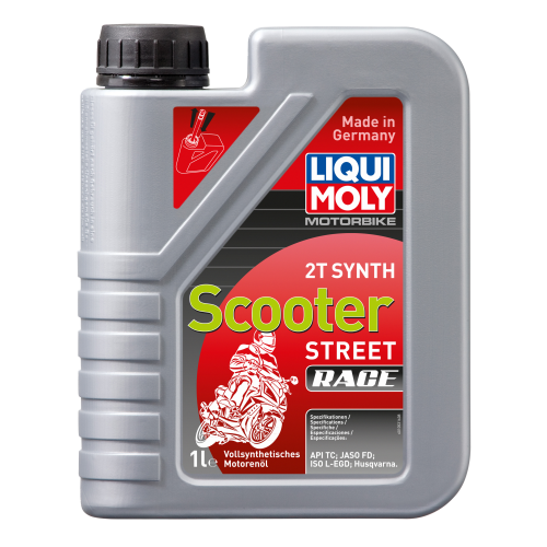 1053 LiquiMoly Синт-ое мот.масло д/скутеров Motorbike 2T Synth Scooter Race TC FD L-EGD (1л) - 1 л 1053 LiquiMoly Синт-ое мот.масло д/скутеров Motorbike 2T Synth Scooter Race TC FD L-EGD (1л) - 1 л
