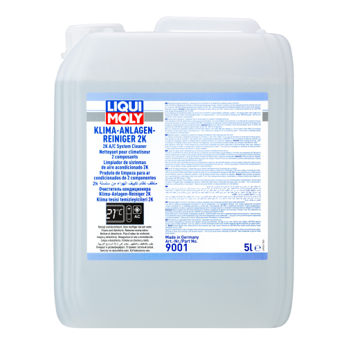 9001 LiquiMoly 2-х комп. жид.д/очистки кондиционера Klima-Anlagen-Reiniger 2K (5л) - 5 л 9001 LiquiMoly 2-х комп. жид.д/очистки кондиционера Klima-Anlagen-Reiniger 2K (5л) - 5 л