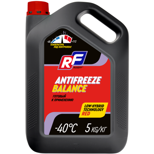 17482N RUSEFF Антифриз ANTIFREEZE Balance красн. (5кг) - 5 кг 17482N RUSEFF Антифриз ANTIFREEZE Balance красн. (5кг) - 5 кг