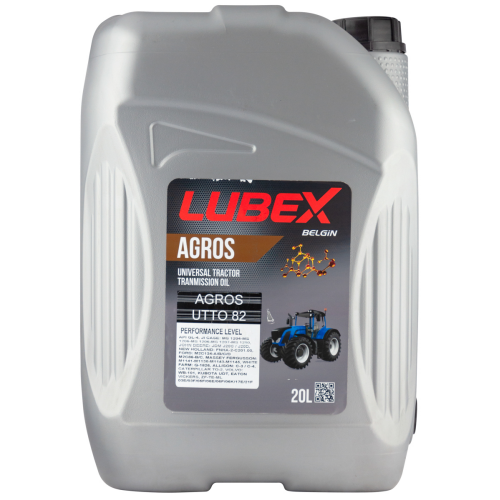 L020-0860-0020 LUBEX Мин. тр.масло AGROS UTTO 82 10W-30 GL-4 (20л) - 20 л L020-0860-0020 LUBEX Мин. тр.масло AGROS UTTO 82 10W-30 GL-4 (20л) - 20 л