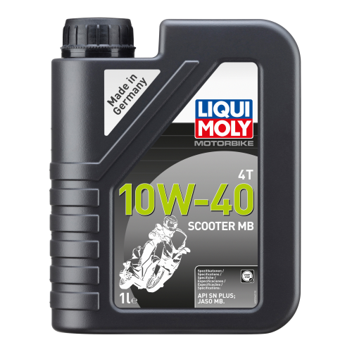 20832 LiquiMoly Мин. мот.масло д/скутеров Motorbike 4T Scooter MB 10W-40 SN Plus MB (1л) - 1 л 20832 LiquiMoly Мин. мот.масло д/скутеров Motorbike 4T Scooter MB 10W-40 SN Plus MB (1л) - 1 л