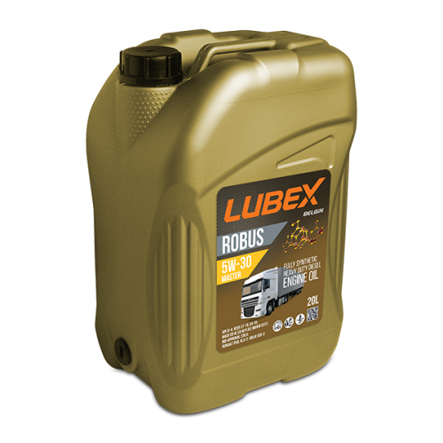 L019-0768-0020 LUBEX Синт-ое мот.масло ROBUS MASTER 5W-30 CI-4 E4/E7 (20л) - 20 л L019-0768-0020 LUBEX Синт-ое мот.масло ROBUS MASTER 5W-30 CI-4 E4/E7 (20л) - 20 л