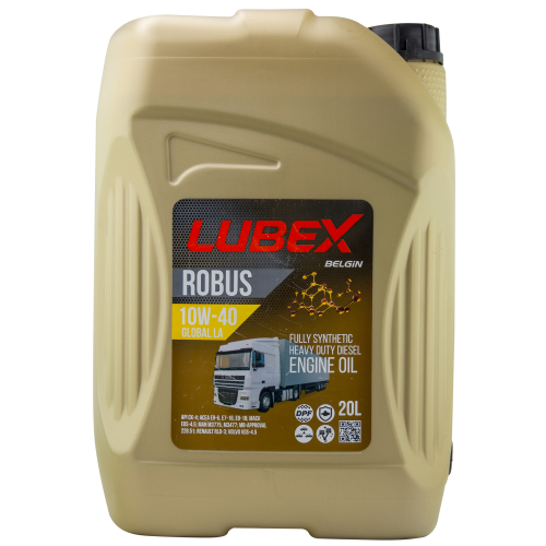 L019-0763-0020 LUBEX Синт-ое мот.масло ROBUS GLOBAL LA 10W-40 CK-4/CI-4/CJ-4 E6/E7/E9 (20л) - 20 л L019-0763-0020 LUBEX Синт-ое мот.масло ROBUS GLOBAL LA 10W-40 CK-4/CI-4/CJ-4 E6/E7/E9 (20л) - 20 л