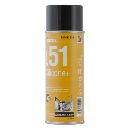80011 BIZOL Силиконовая смазка Siliconе+ L51 (0,4л) - 0,4 л 80011 BIZOL Силиконовая смазка Siliconе+ L51 (0,4л) - 0,4 л