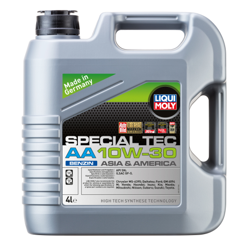 21337 LiquiMoly НС-синт. мот.масло Special Tec AA Benzin 10W-30 SP GF-6A (4л) - 4 л 21337 LiquiMoly НС-синт. мот.масло Special Tec AA Benzin 10W-30 SP GF-6A (4л) - 4 л