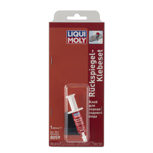 8059 LiquiMoly Клей д/зеркал заднего вида Ruckspiegel-Klebe-Set (0,001л) - 0,001 л 8059 LiquiMoly Клей д/зеркал заднего вида Ruckspiegel-Klebe-Set (0,001л) - 0,001 л