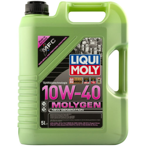 9951 LiquiMoly НС-синт. мот.масло Molygen New Generation 10W-40 (5л) - 5 л 9951 LiquiMoly НС-синт. мот.масло Molygen New Generation 10W-40 (5л) - 5 л
