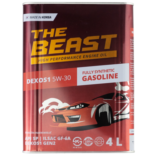 E0114L04U1 THE BEAST Синт-ое мот.масло DEXOS 1 5W-30 (4л) - 4 л E0114L04U1 THE BEAST Синт-ое мот.масло DEXOS 1 5W-30 (4л) - 4 л