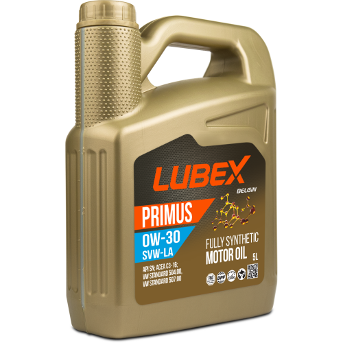L034-1333-0405 LUBEX Синт-ое мот.масло PRIMUS SVW-LA 0W-30 SN C3 (5л) - 5 л L034-1333-0405 LUBEX Синт-ое мот.масло PRIMUS SVW-LA 0W-30 SN C3 (5л) - 5 л
