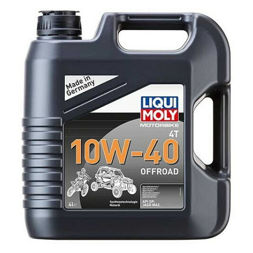 3056 LiquiMoly НС-синт. мот.масло д/4-т.мотоц. Motorbike 4T Offroad 10W-40 SN Plus MA2 (4л) - 4 л 3056 LiquiMoly НС-синт. мот.масло д/4-т.мотоц. Motorbike 4T Offroad 10W-40 SN Plus MA2 (4л) - 4 л