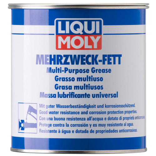 3553 LiquiMoly Смазка д/карданных крестовин и подшипников Mehrzweckfett (1кг) - 1 кг 3553 LiquiMoly Смазка д/карданных крестовин и подшипников Mehrzweckfett (1кг) - 1 кг