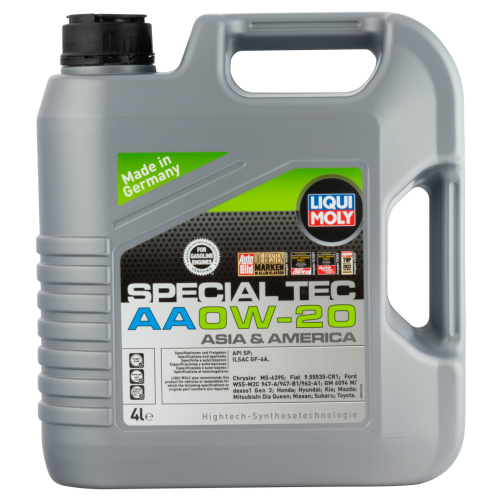 9705 LiquiMoly НС-синт. мот.масло Special Tec AA 0W-20 SP GF-6A (4л) - 4 л 9705 LiquiMoly НС-синт. мот.масло Special Tec AA 0W-20 SP GF-6A (4л) - 4 л