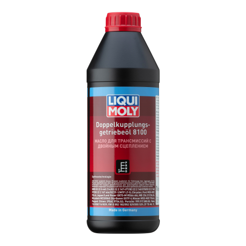 39019 LiquiMoly НС-синт. тр.масло д/DSG Doppelkupplungsgetriebe-Oil 8100 (1л) - 1 л 39019 LiquiMoly НС-синт. тр.масло д/DSG Doppelkupplungsgetriebe-Oil 8100 (1л) - 1 л