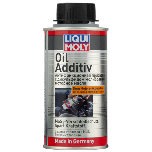 3901 LiquiMoly Антифрикц.присадка с дисульфидом молибдена в мот.м Oil Additiv (0,125л) - 0,125 л 3901 LiquiMoly Антифрикц.присадка с дисульфидом молибдена в мот.м Oil Additiv (0,125л) - 0,125 л