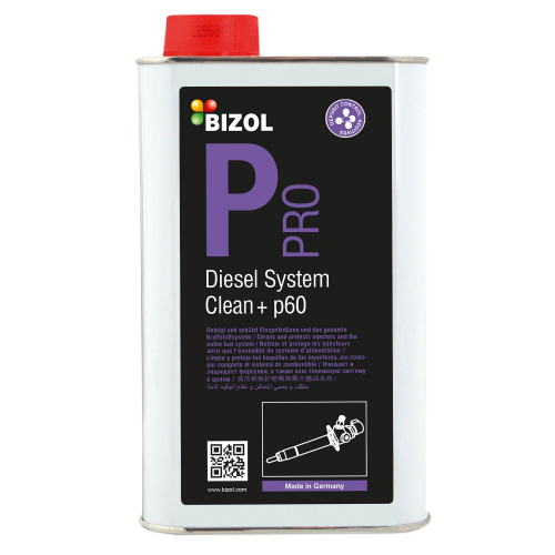 8006 BIZOL Профессиональный очиститель дизельных систем Pro Diesel System Clean+ p60 (1л) - 1 л 8006 BIZOL Профессиональный очиститель дизельных систем Pro Diesel System Clean+ p60 (1л) - 1 л