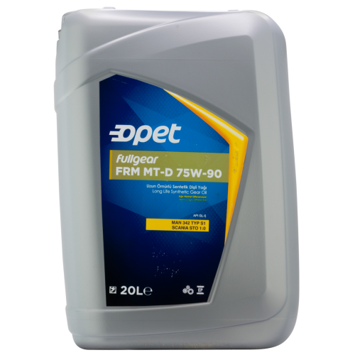601216077 OPET Синт-ое тр.масло Fullgear FRM MT-D 75W-90 GL-5 (20л) - 20 л