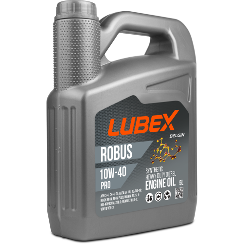 L019-0772-0405 LUBEX Синт-ое мот.масло ROBUS PRO 10W-40 CH-4/CI-4/SL A3/B4/E7 (5л) - 5 л L019-0772-0405 LUBEX Синт-ое мот.масло ROBUS PRO 10W-40 CH-4/CI-4/SL A3/B4/E7 (5л) - 5 л