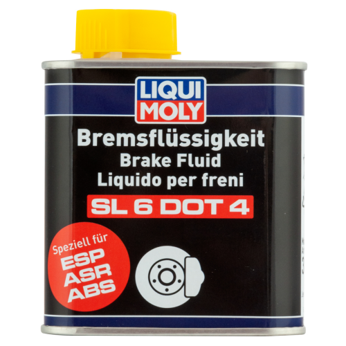 3086 LiquiMoly Тормозная жидкость Bremsflussigkeit SL6 DOT 4 (0,5л) - 0,5 л 3086 LiquiMoly Тормозная жидкость Bremsflussigkeit SL6 DOT 4 (0,5л) - 0,5 л