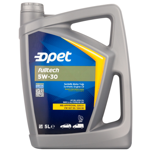 601214745 OPET Синт. мот.масло Fulltech 5W-30 C3 (5л) - 5 л