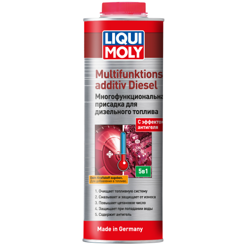 39025 LiquiMoly Многофункциональная присадка для дизельного топлив Multifunktionsadditiv Diesel  (1л) - 1 л