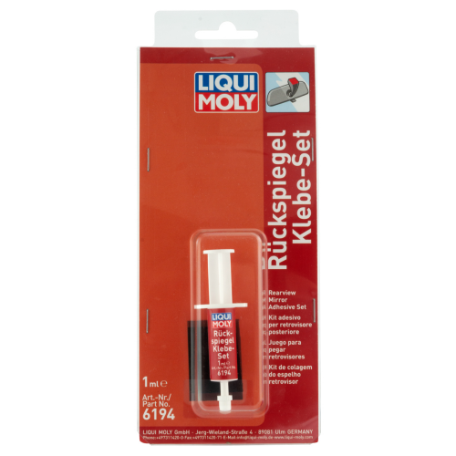 6194 LiquiMoly Клей д/зеркал заднего вида Ruckspiegel-Klebe-Set (0,001л) - 0,001 л 6194 LiquiMoly Клей д/зеркал заднего вида Ruckspiegel-Klebe-Set (0,001л) - 0,001 л
