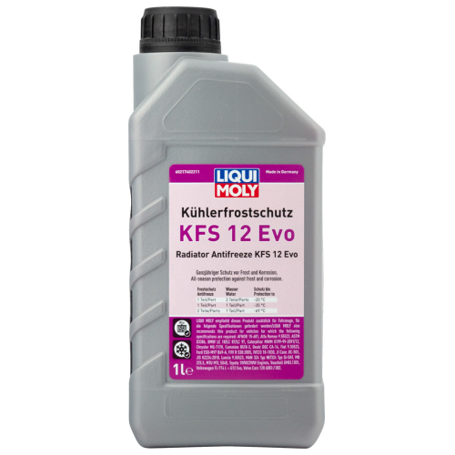 Антифриз-концентрат Kühlerfrostschutz KFS 12 Evo - 1 л Антифриз-концентрат Kühlerfrostschutz KFS 12 Evo - 1 л