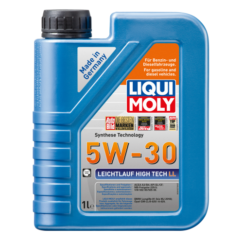 39005 LiquiMoly НС-синт. мот.масло Leichtlauf High Tech LL 5W-30 CF/SL A3/B4 (1л) - 1 л 39005 LiquiMoly НС-синт. мот.масло Leichtlauf High Tech LL 5W-30 CF/SL A3/B4 (1л) - 1 л