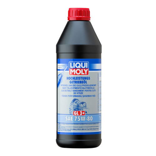 7584 LiquiMoly НС-синт. тр.масло Hochleistungs-Getrieb. 75W-80 GL-3+ (1л) - 1 л 7584 LiquiMoly НС-синт. тр.масло Hochleistungs-Getrieb. 75W-80 GL-3+ (1л) - 1 л